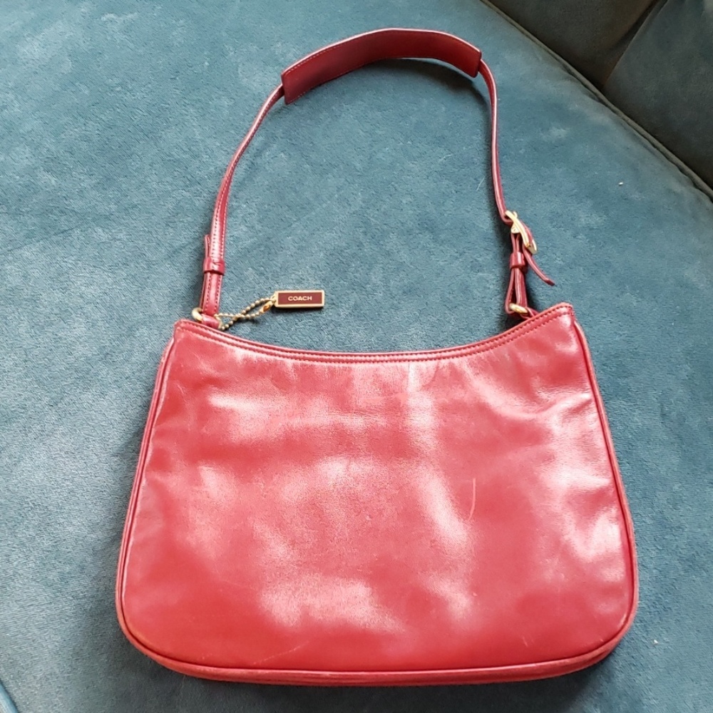 Vintage Coach-Red going out purse
